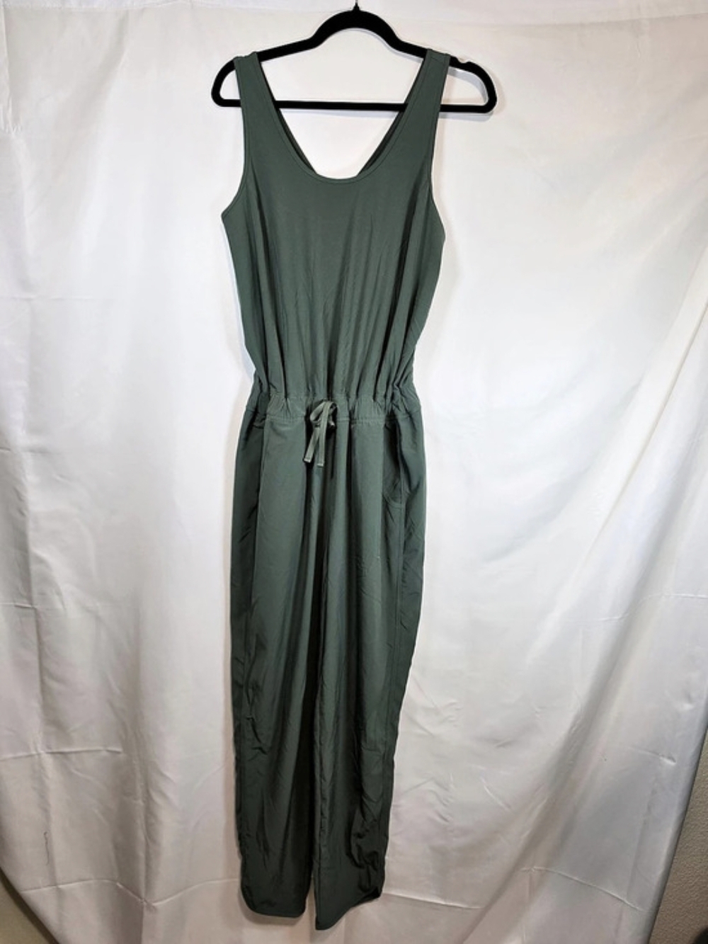 Patagonia Women's Fleetwith Jumpsuit Green Medium Gorpcore Hiking Outdoor